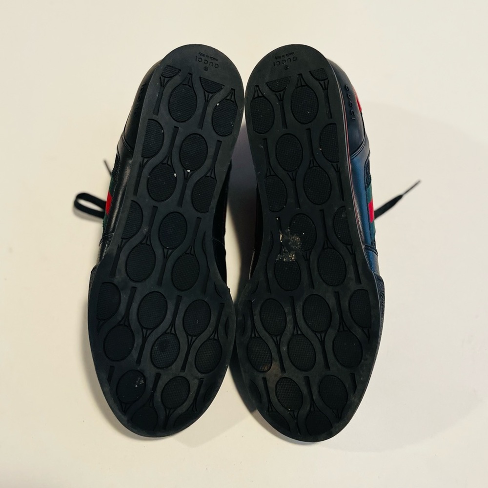 Gucci Vintage Tennis 83 Web Low Top Men’s Sneakers Size 7 - Picture 6 of 8